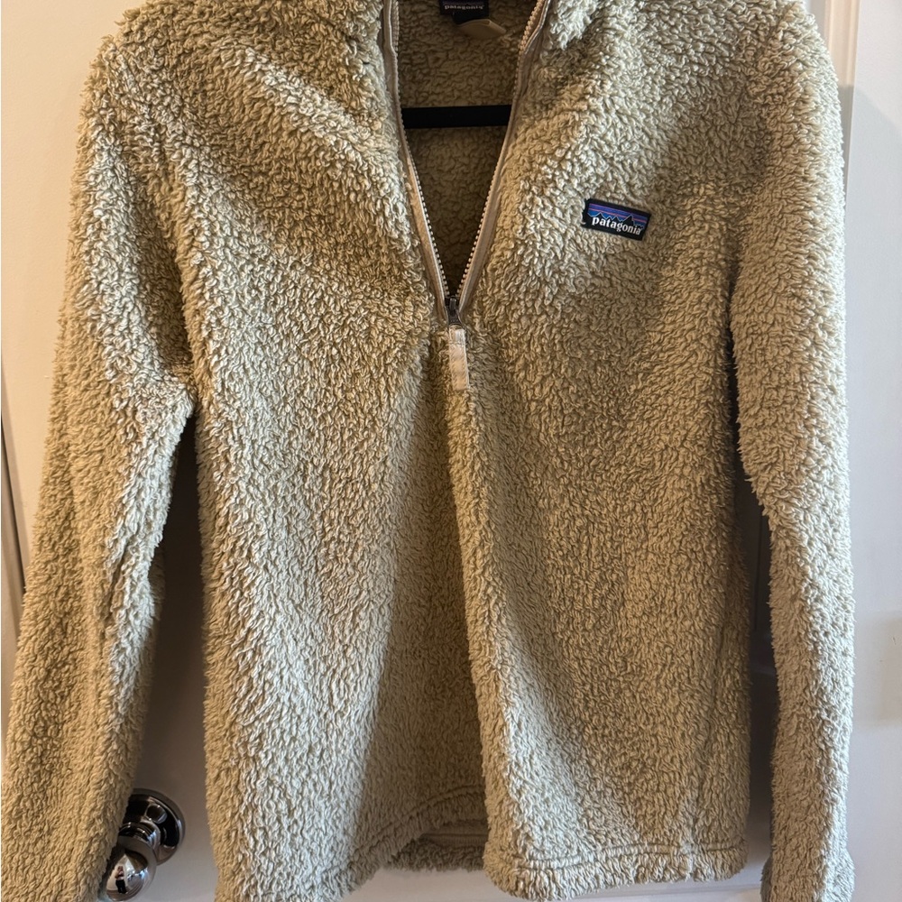 Patagonia Cream Teddy Jacket